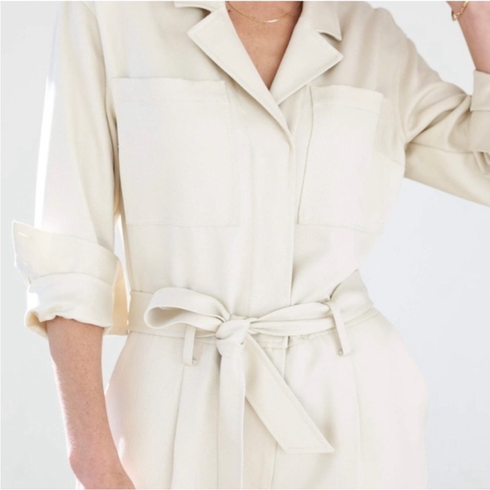AYR The Neo Long Sleeve Tie Waist Jumpsuit Size XS - Picture 3 of 10
